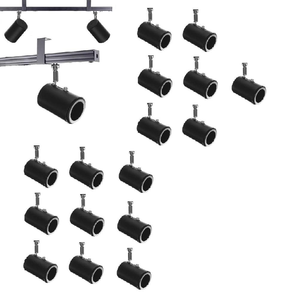 Kit 16 Spot Trilho Perfilado Eletro calha Par20 Bulbo OL8