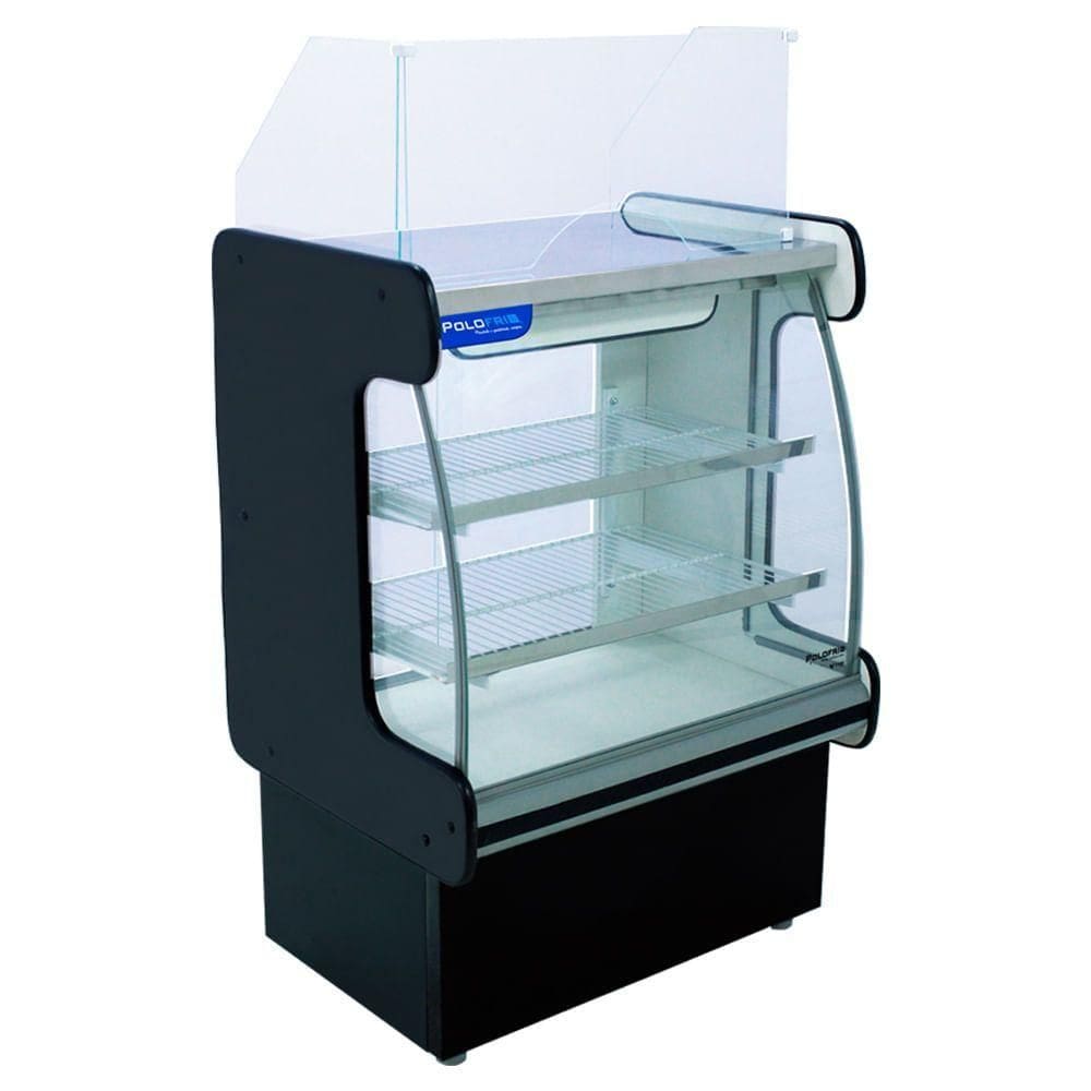 Balcão Caixa Polofrio Caixa 80cm Preto 110v