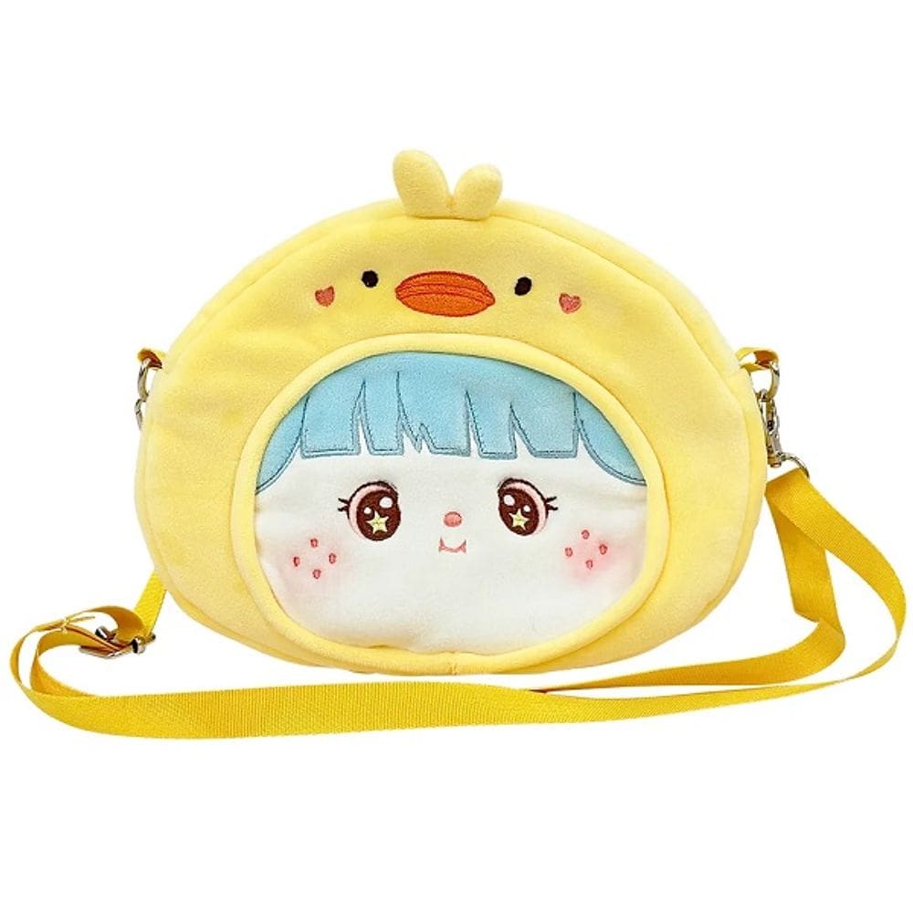 Bolsa Bichos Fofos Boneca com Roupa de Pato Caa TOYS