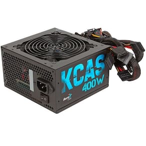 Fonte ATX sem Cabo 400W KCAS Preto Aerocool