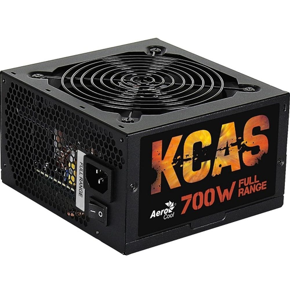 Fonte ATX sem Cabo 700W KCAS Preto Aerocool
