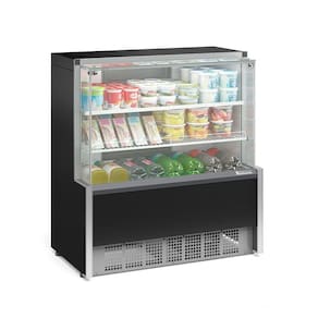 Balcão Refrigerado Gpsa110r Gelopar Aurora 1 Placa Fria 1,07mt Preto 220v