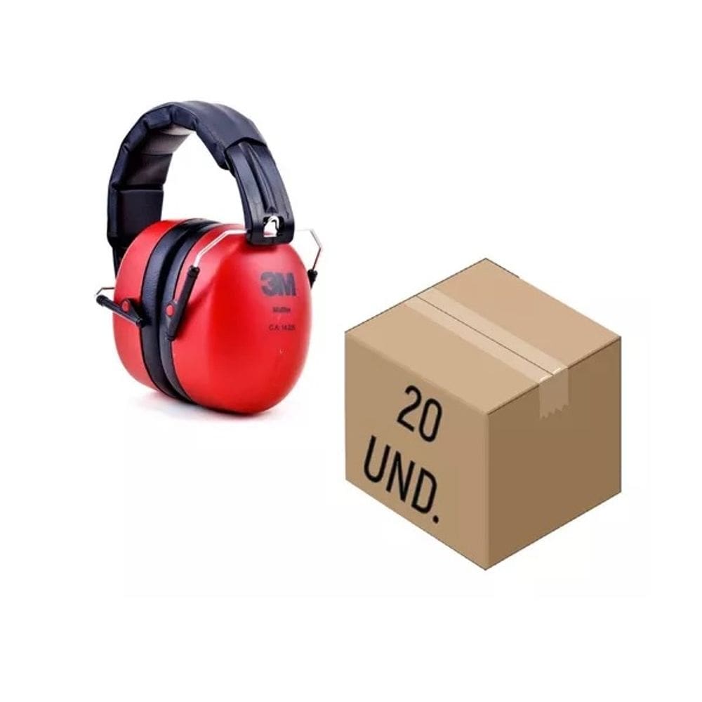 Kit 20 Abafador de Ruído 3M Muffler 20DB