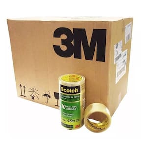 Kit 120 Fitas de Empacotamento 3M SCOTCH 5802 45MM X 45M