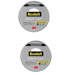 Kit 2 Fitas Silver Tape 3M SCOTCH 45MM X 25M