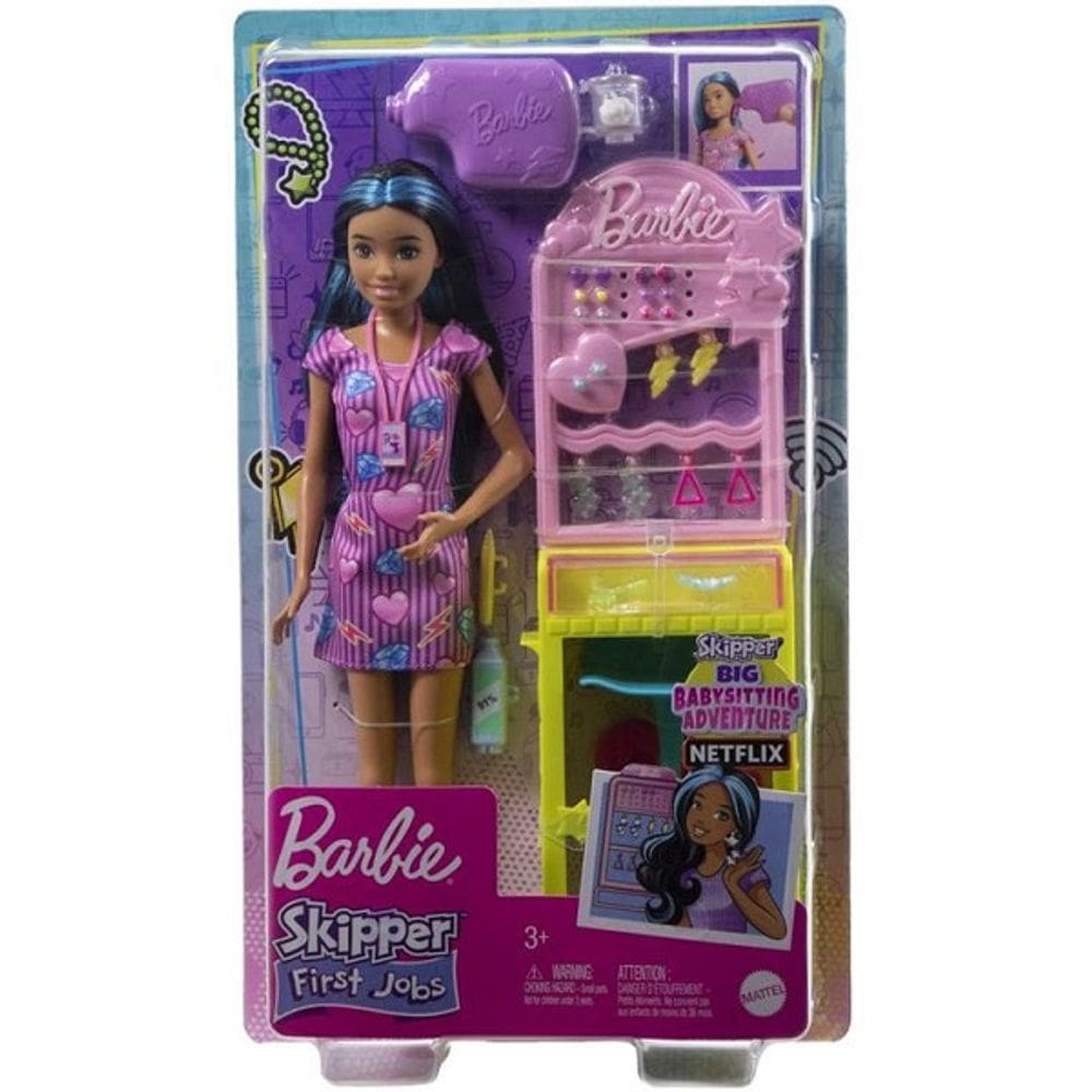 Barbie Family Skipper Perfuradora de Orelhas - Mattel HKD78