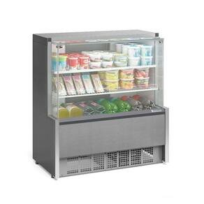 Balcão Refrigerado Gpsa110r Gelopar Aurora 1 Placa Fria 1,07mt Tipo Inox 110v