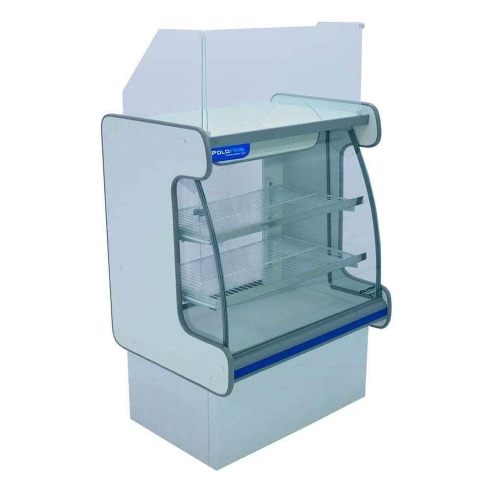 Balcão Caixa Polofrio Caixa 80cm Branco 220v
