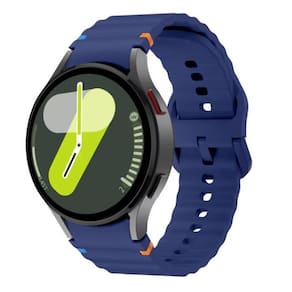 Pulseira De Silicone Para Samsung Galaxy Watch 7 - Midnight
