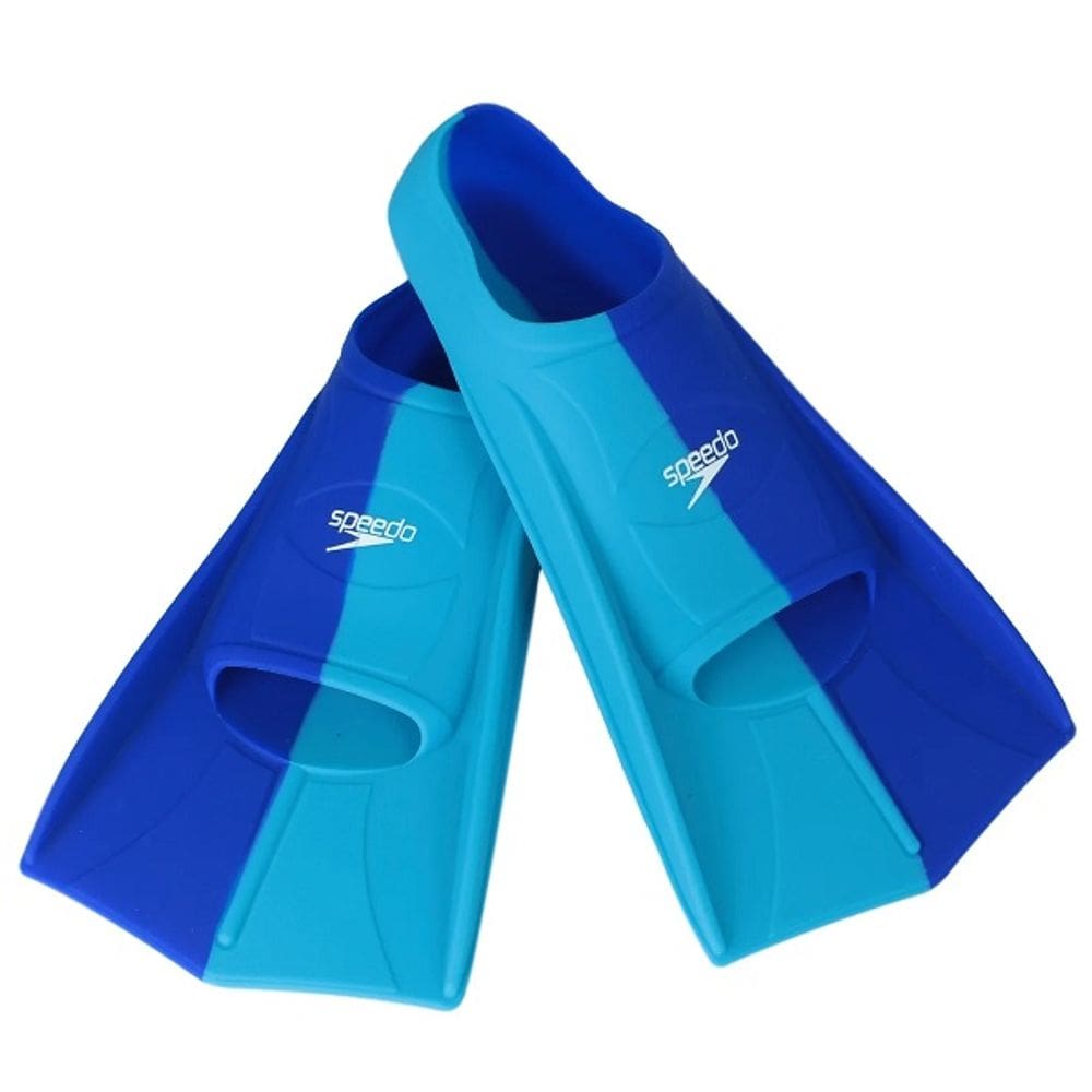 Nadadeira Nataçao Speedo Dual SWIM FIN PE de Pato NAVY Blue 38/39