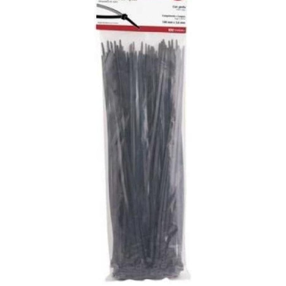 Abraçadeira De Nylon Preta 140 Mm X 3,6 Mm Nove54 2809014036