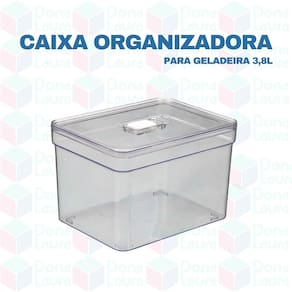 1 Un Organizador Alimentos Grande Resistente Transparente