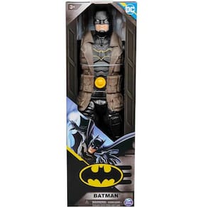 Boneco Batman de 30CM com Colete Preto Batman