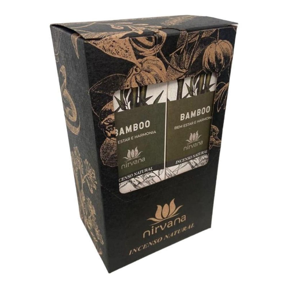 Box Incenso Nirvana Natural 12 Caixas 9 Varetas - Selecione
