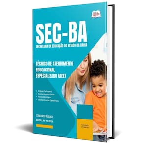 Apostila Sec Ba 2024 Técnico Atendimento Educacional