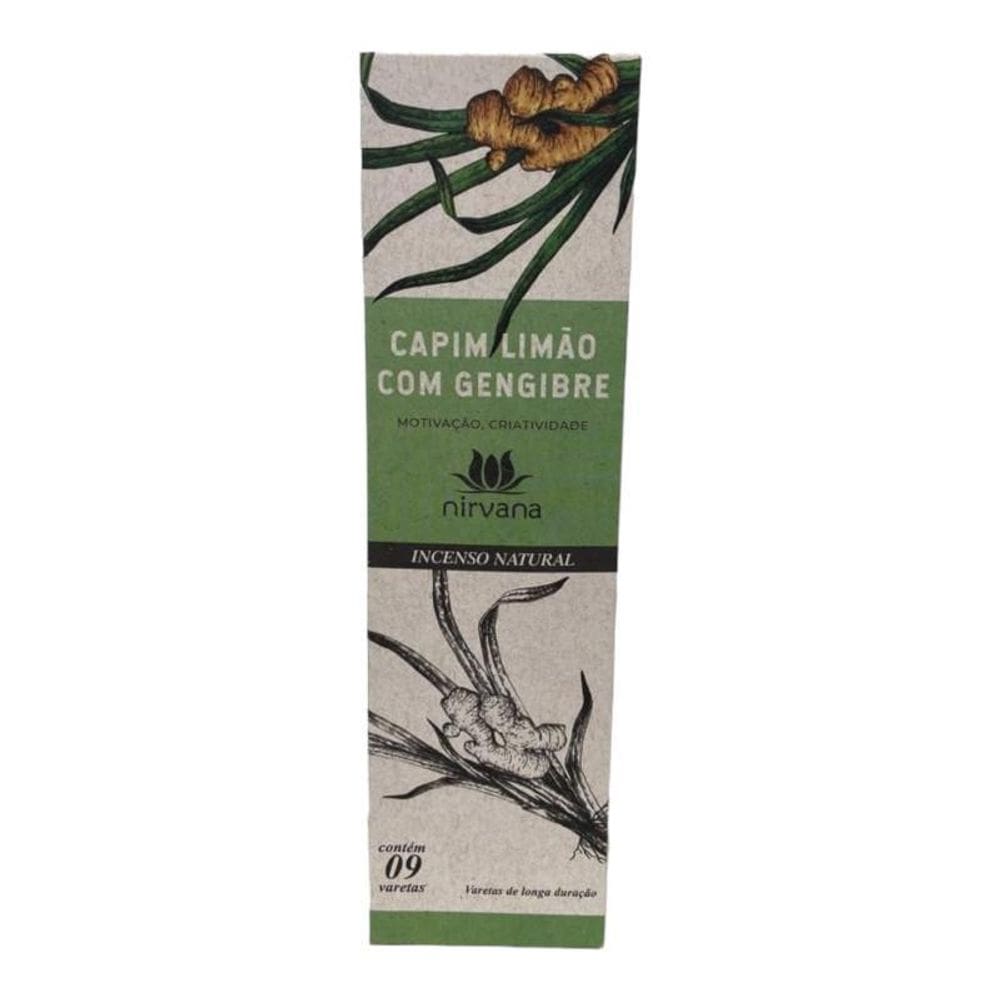 Incenso Nirvana Natural Caixa Com 9 Varetas- Escolha O Aroma