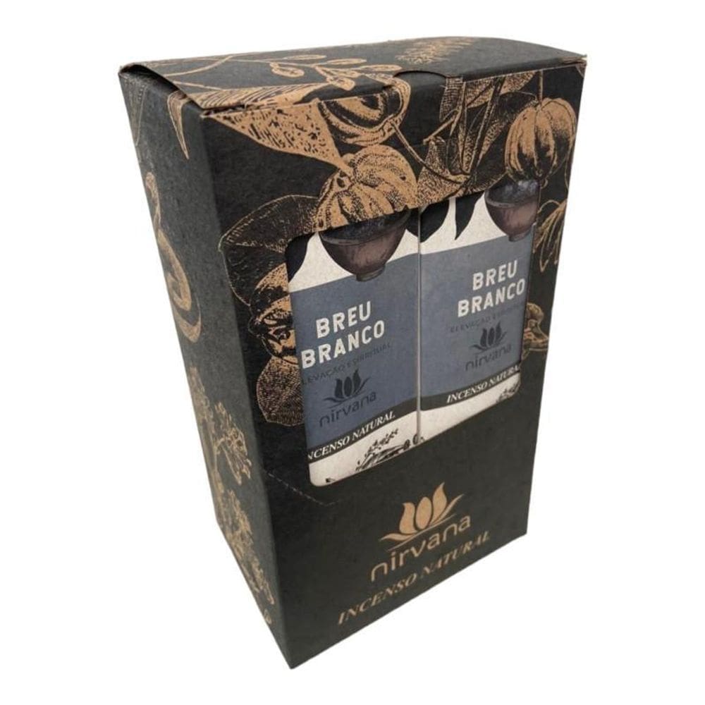 Incenso Nirvana Natural 12 Caixas Com 9 Varetas - Selecione