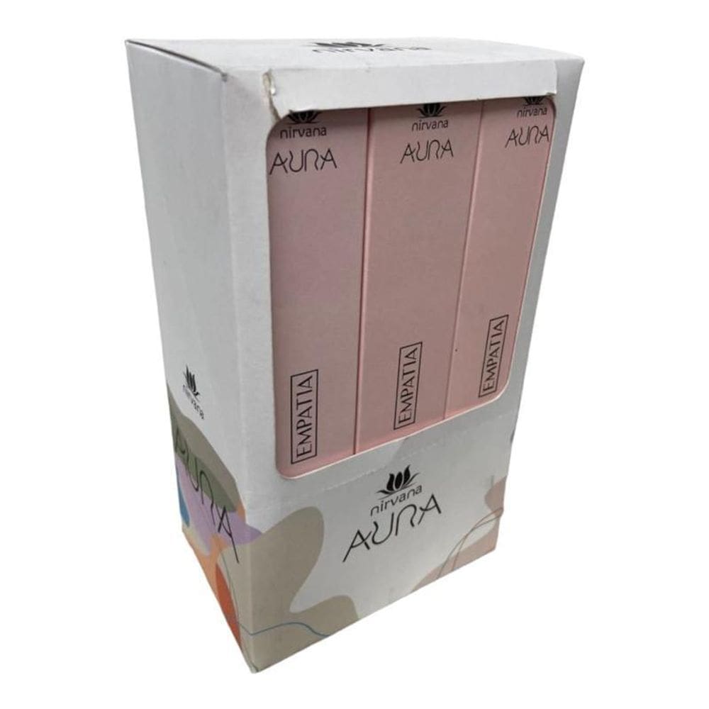 Incenso Natural Nirvana 12 Caixas Com 5Varetas-Escolha Aroma