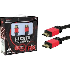 Cabo HDMI 10 Metros 2.0 PLUS ULTRA HD 4K 3D PIX 018-1120