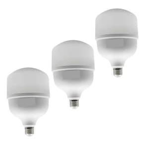 Kit 3 Lâmpada Ultra Led 50w Bulbo E27 6500k bivolt