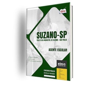 Apostila Prefeitura De Suzano Sp 2024 - Agente Escolar