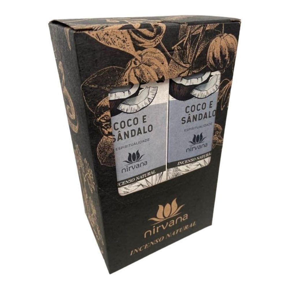 Box Incenso Nirvana Natural 12 Caixas 9 Varetas - Selecione