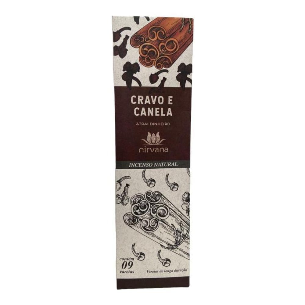 Incenso Nirvana Natural Bem Estar 9 Varetas- Escolha O Aroma