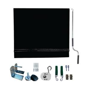 Toldo Cortina Preto - 3,80m X 2,70m - Kit Completo