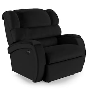 Poltrona do Papai Reclinável Napoli Power Elétrica Massagem PU Preto FH1 - D`Rossi