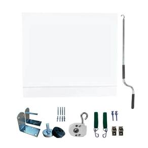 Toldo Cortina Branco - 3,20m X 2,30m - Kit Completo