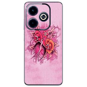 Capa Adesivo Skin007 Verso Para Infinix Hot 40i