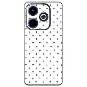 Capa Adesivo Skin176 Verso Para Infinix Hot 40i
