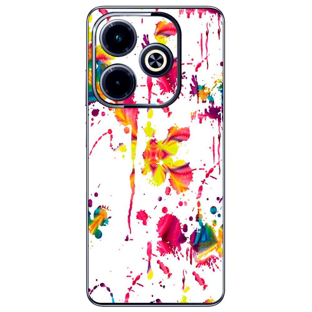 Capa Adesivo Skin205 Verso Para Infinix Hot 40i