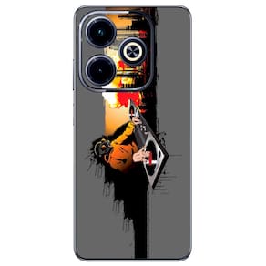 Capa Adesivo Skin264 Verso Para Infinix Hot 40i