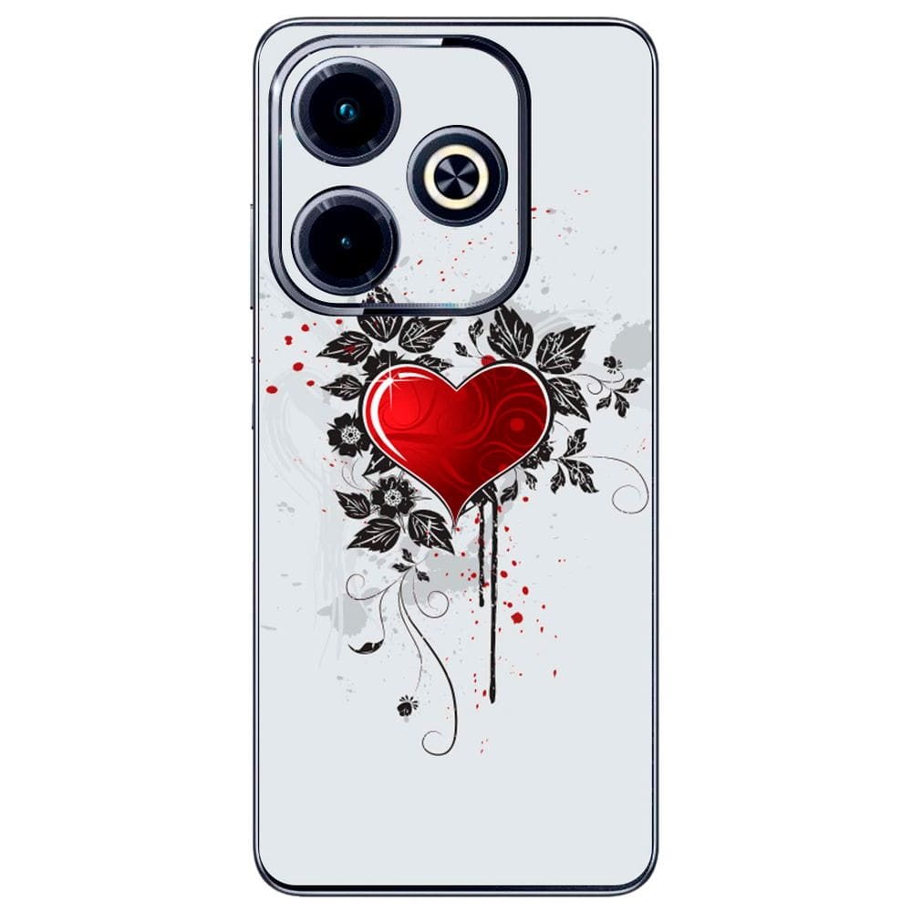 Capa Adesivo Skin364 Verso Para Infinix Hot 40i