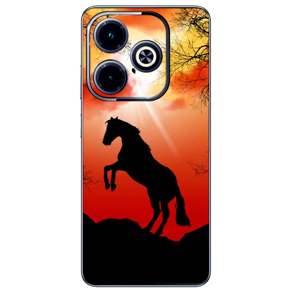 Capa Adesivo Skin377 Verso Para Infinix Hot 40i