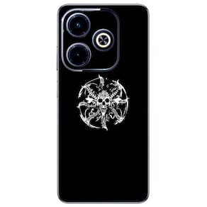 Capa Adesivo Skin016 Verso Para Infinix Hot 40i