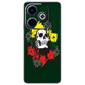 Capa Adesivo Skin024 Verso Para Infinix Hot 40i