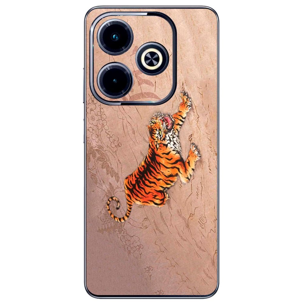 Capa Adesivo Skin243 Verso Para Infinix Hot 40i