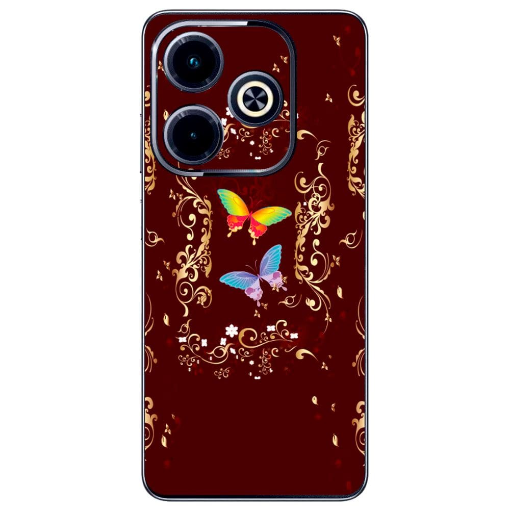 Capa Adesivo Skin375 Verso Para Infinix Hot 40i