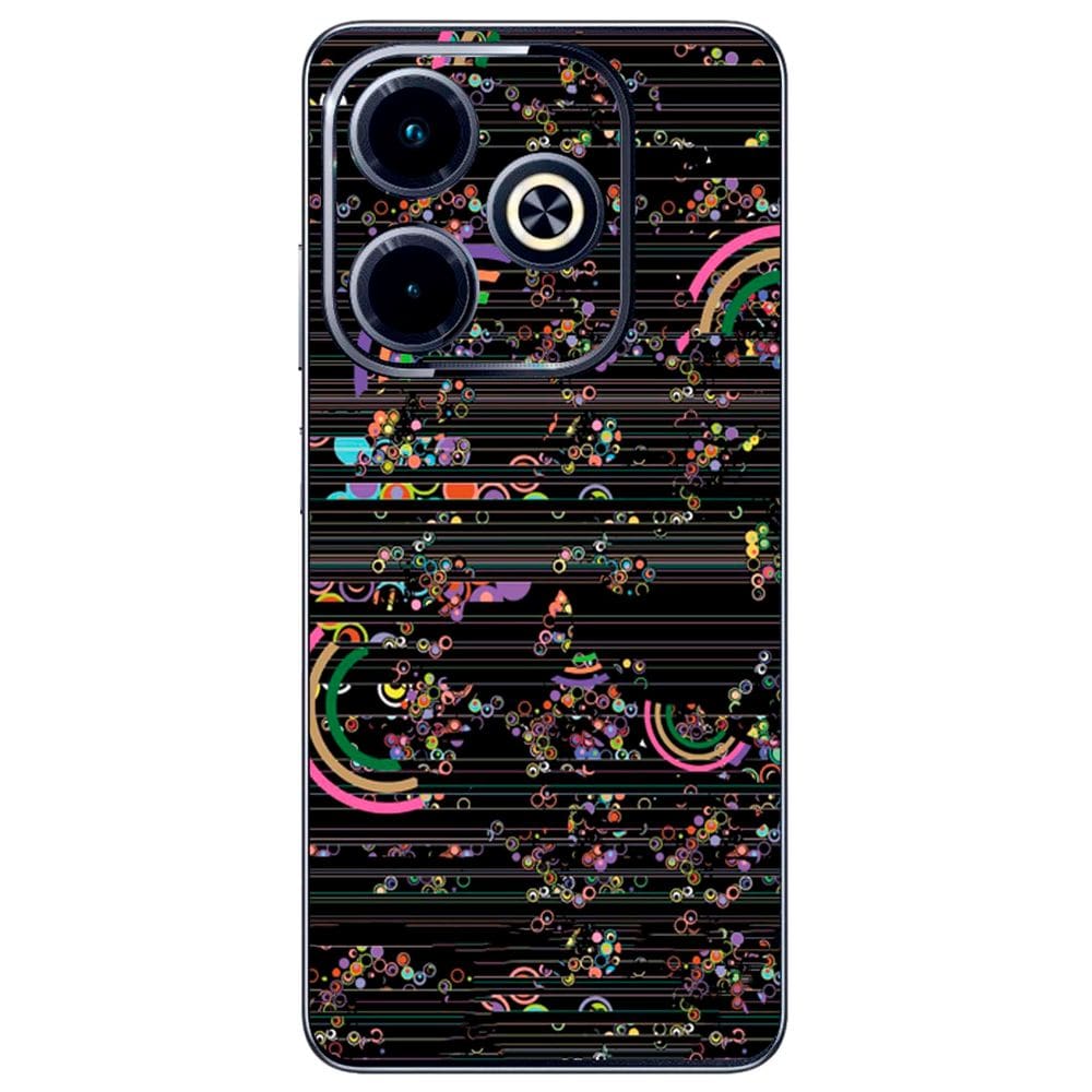 Capa Adesivo Skin006 Verso Para Infinix Hot 40i