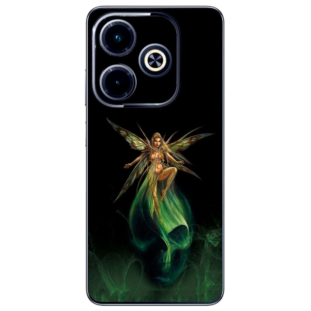 Capa Adesivo Skin063 Verso Para Infinix Hot 40i