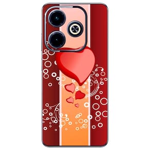 Capa Adesivo Skin372 Verso Para Infinix Hot 40i