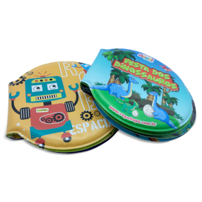Livro de Banho Dino e Robô - Aprendizado na Hora do Banho!