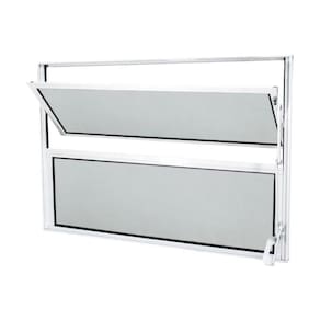 Janela de Alumínio Basculante CRV Classic 40x60cm Branca