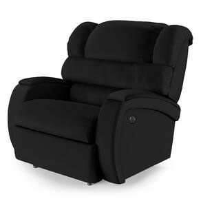 Poltrona do Papai Reclinável Napoli Power Touch USB PU Preto F FH1 - D`Rossi