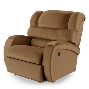 Poltrona do Papai Reclinável Napoli Power Touch USB PU Caramelo FH1 - D`Rossi
