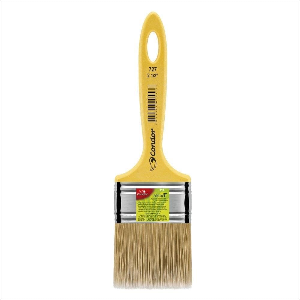 Trincha Condor 727 2.1/2 Polegadas Multiuso Macia Filamento Sintetico 12X1