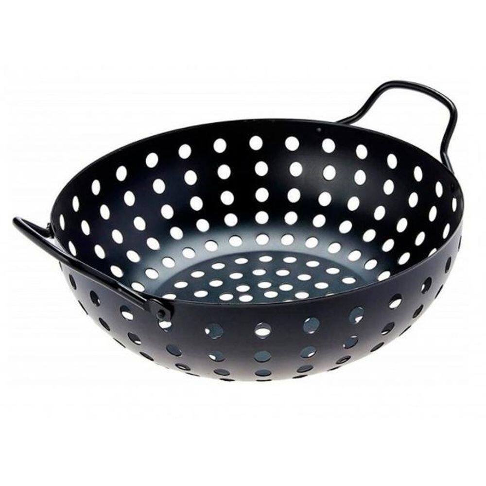 Grelha Perfurada Redonda 28Cm - Mimo Style
