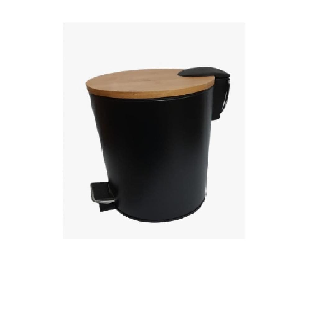 Lixeira 3L Pedal Preto - Wincy